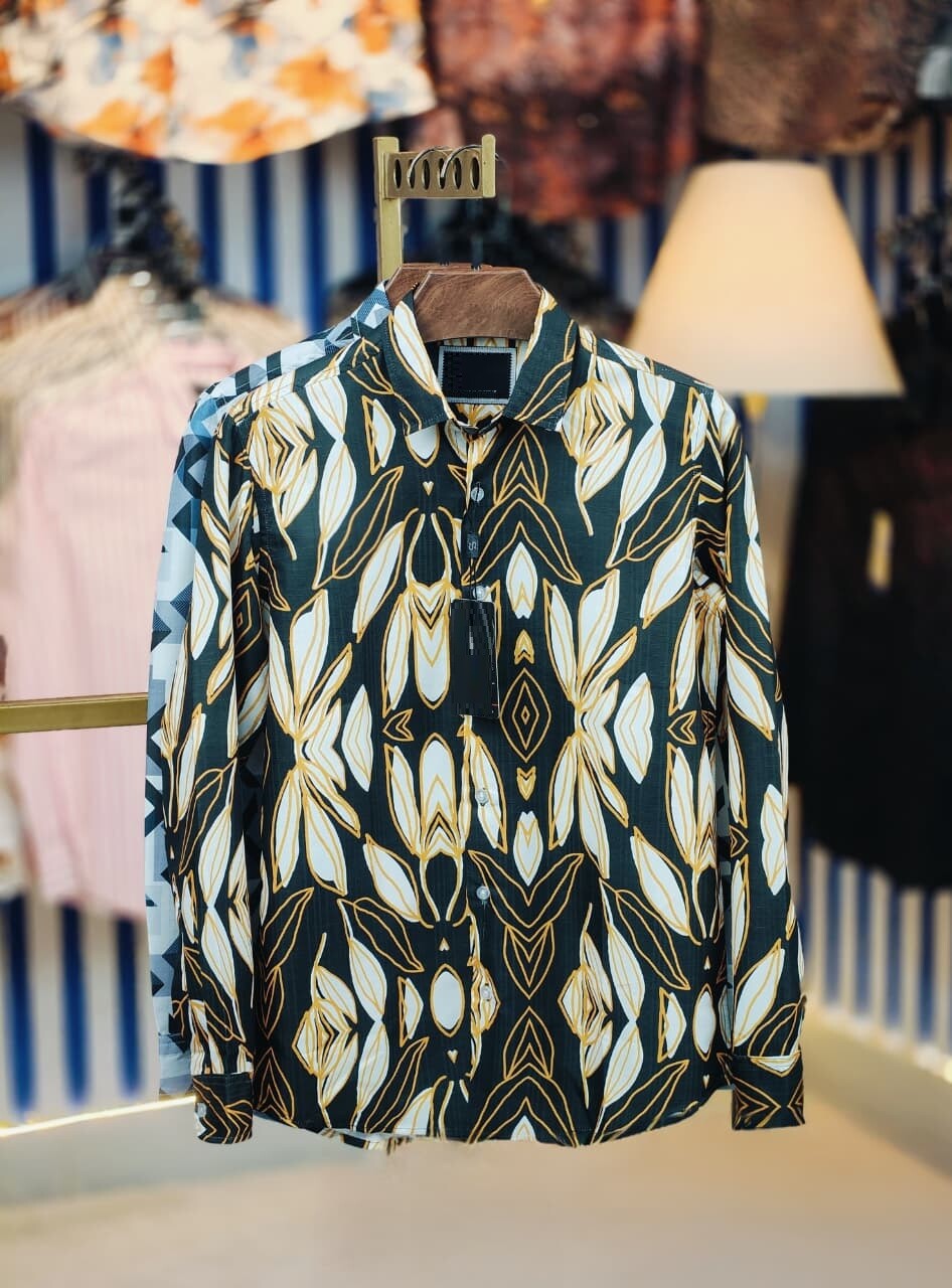 China Floral Print full sleeve Shirt 2